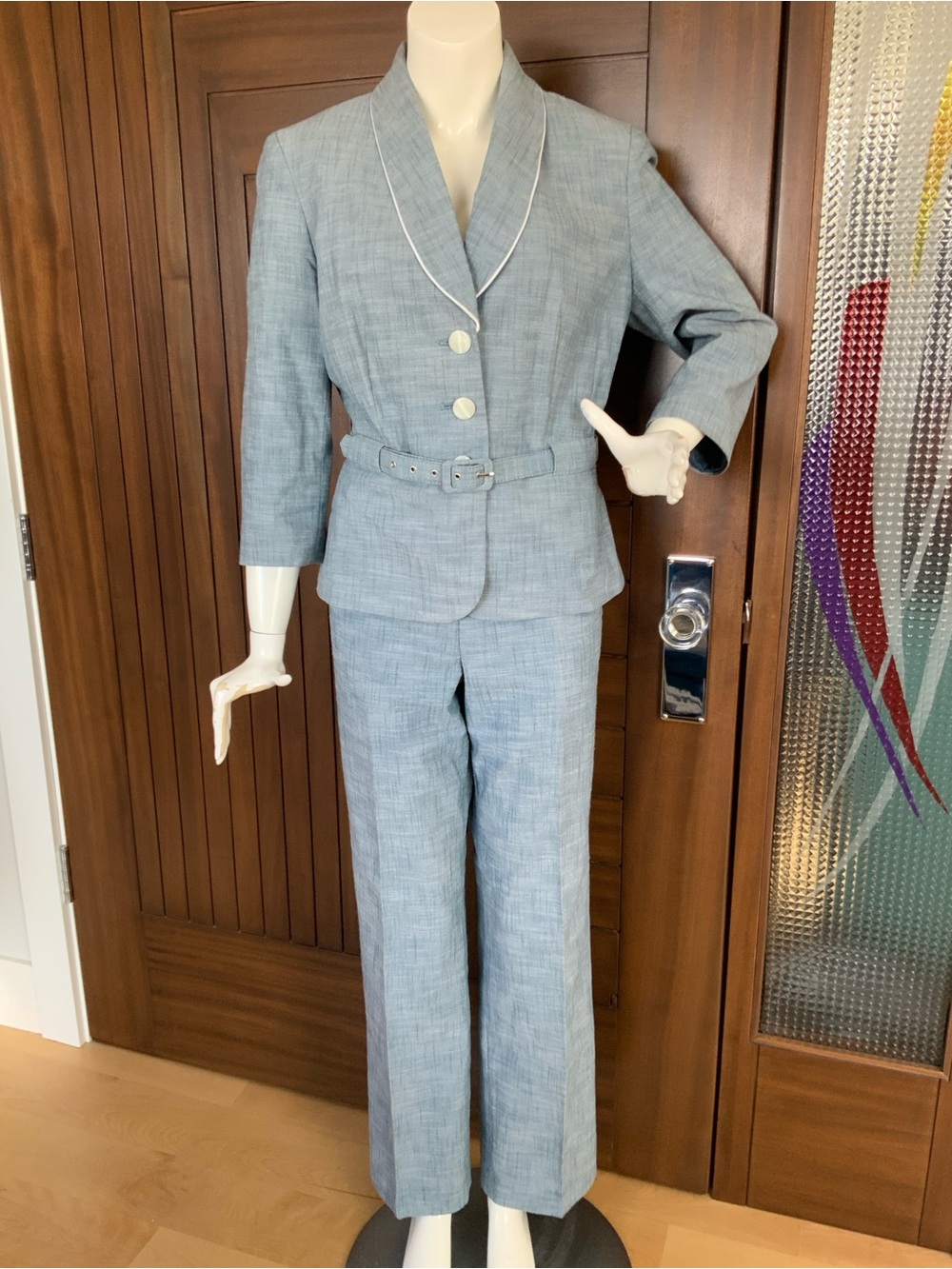 SIGNATURE by Larry Levine, 2 pce Pant Suit, Sz 12